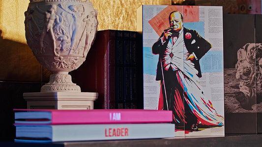 I AM LEADER "Androgyny: Churchill" Limited Art Edition Book Set & Art Prints