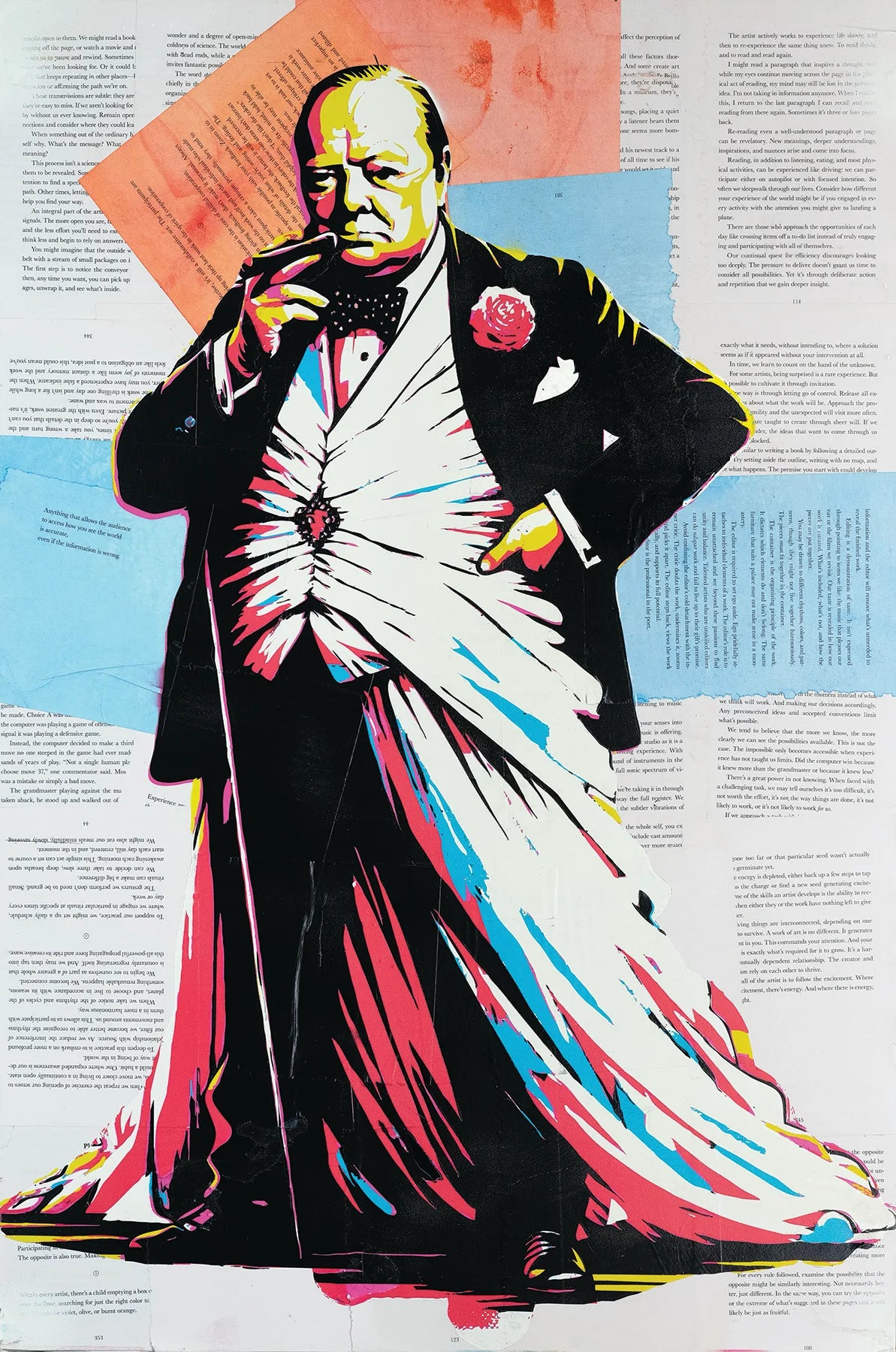 I AM LEADER "Androgyny: Churchill" Limited Art Edition Book Set & Art Prints